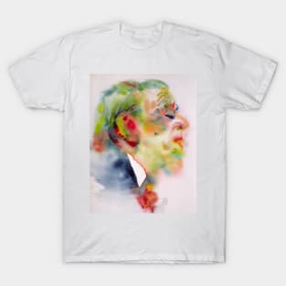 BORGES - watercolor portrait.4 T-Shirt